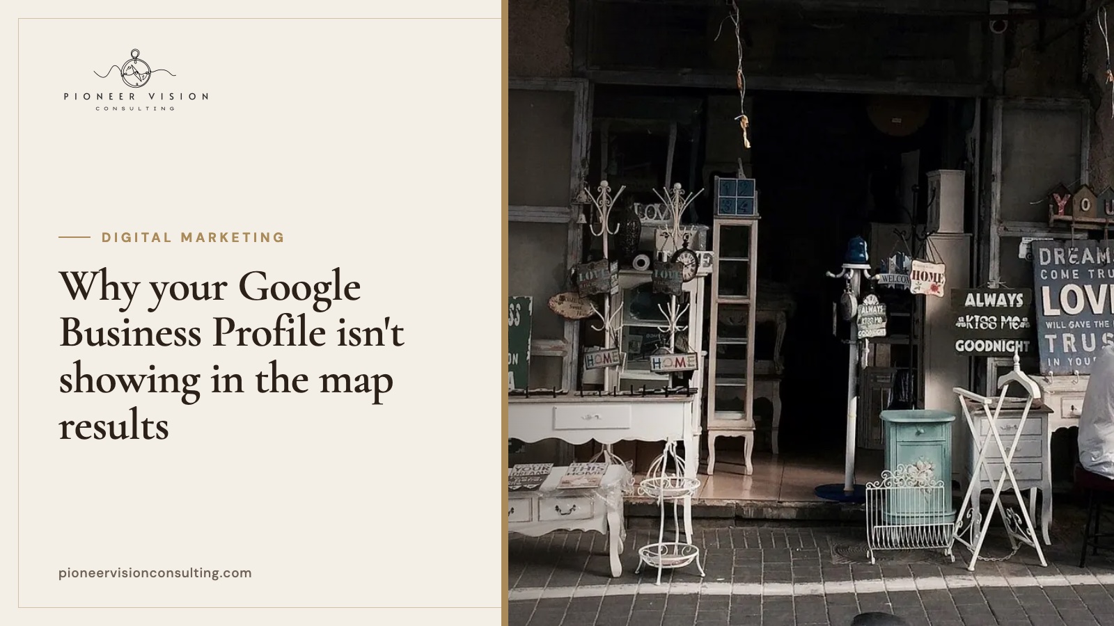 Why your Google Business Profile isn't showing in the map results