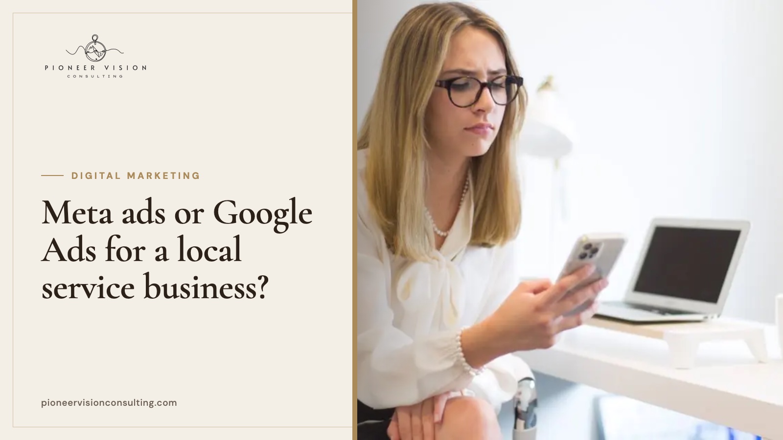 Meta ads or Google Ads for a local service business?