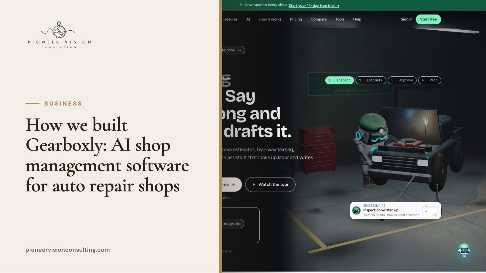 How we built Gearboxly: AI shop management software for auto repair shops