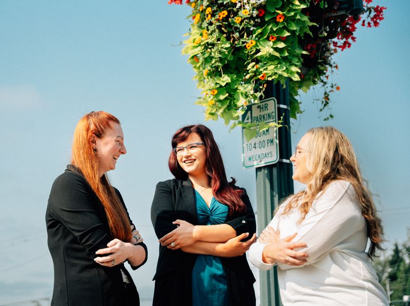 The team together outside, DM Tax & Bookkeeping