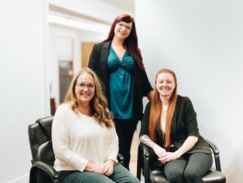 The DM Tax team in the office, DM Tax & Bookkeeping