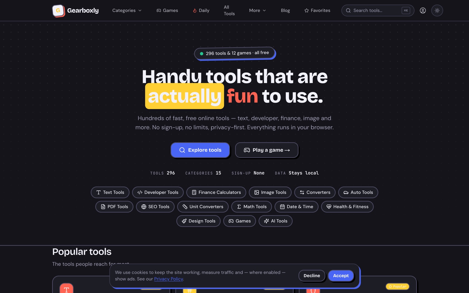 Gearboxly website
